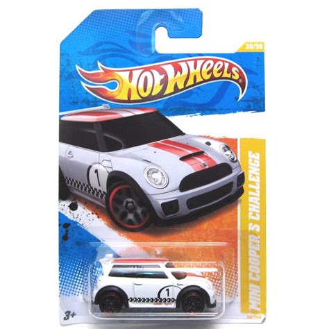 2011 Hot Wheels New Models Mini Cooper S Challenge White #30/244 ...