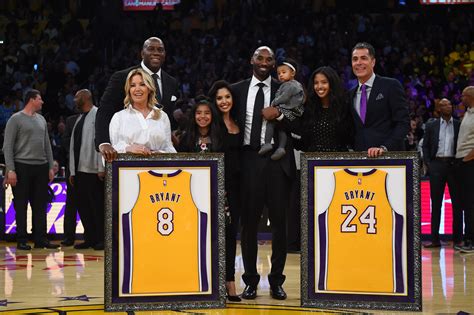 Lakers honor Kobe Bryant one more time at jersey retirement ceremony ...