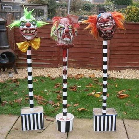 diy halloween clown decorations