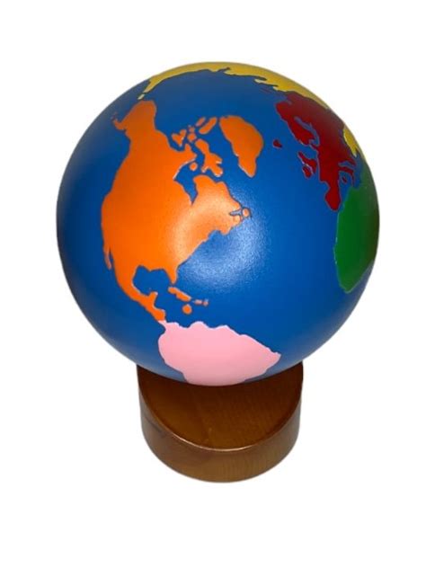 GLOBE CONTINENTS - MONTESSORI PRODUCT – TOYWOOD