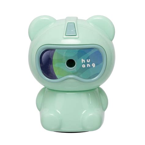 Jecrina Robot Shape Pencil Sharpener Portable Universal Tool Rotating ...