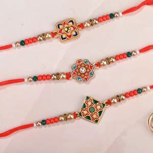 The Stone Aisle Designer Rakhi Assorted Rakhi Set Price in India - Buy ...
