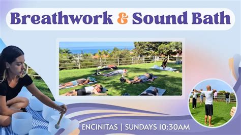 Breathwork and Sound Bath, Encinitas Viewpoint, 9 November 2025 | AllEvents