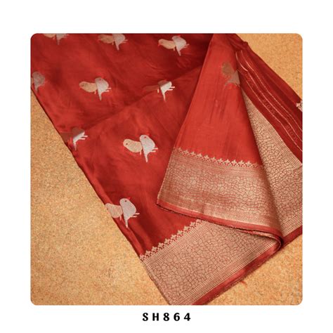 Kathan Silk Saree with Meenakari work – Travel Story Collectives
