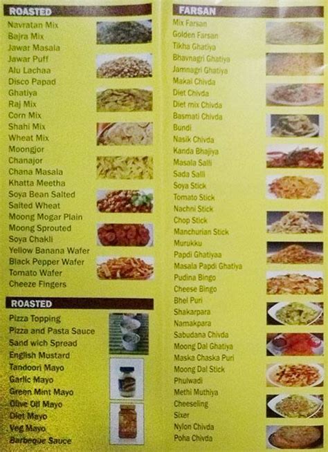 Menu at Warden Bakery, Mumbai, Shop No.20