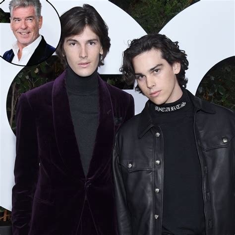 Pierce Brosnan's Sons Dylan and Paris Weigh In on Nepotism Debate