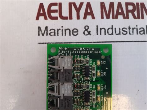 Wartsila Power Drive Hka1.3A Fiber Connection Short Taker Fta 1.0 ...