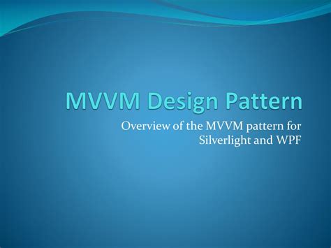 Design Patterns MVVM C 的图像结果