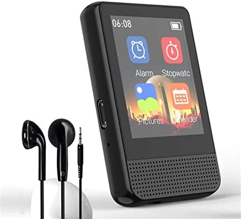RUIZU A55 64GB HiFi Lossless MP3 Player with Bluetooth 5.0, DSD High ...