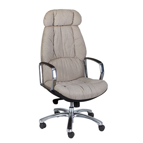 Nalanda-1 Fabric Office Chair by Geeken | High Back