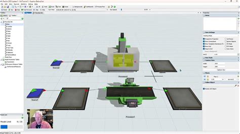 Flexsim Tutorial 的图像结果