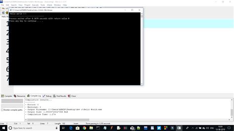 C Programming Simple Program 的图像结果