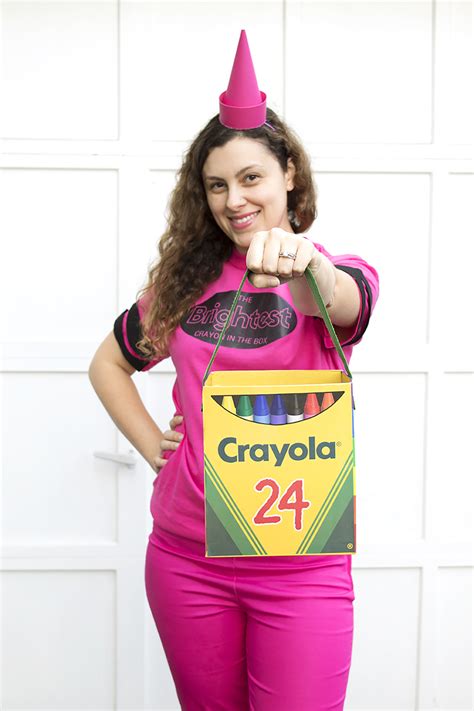 White Crayola Crayon Costume