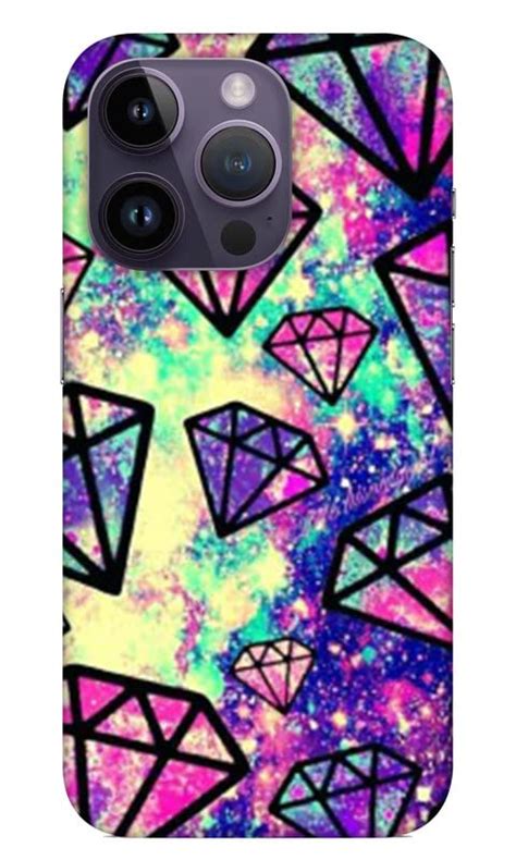 Goyanka Ecom Diamonds Back Cover for Apple iPhone 14 Pro (Poly ...