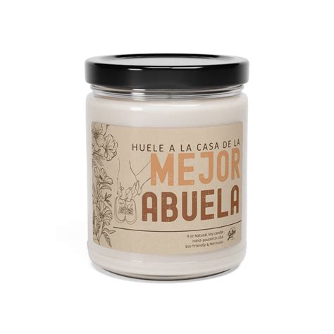 Sorpresa Vas a Ser Abuela Gift, Baby Announcement Candle in Spanish ...