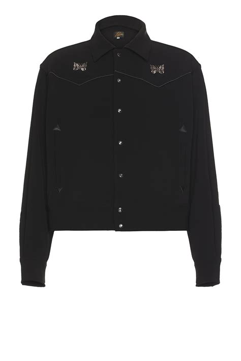 Needles Piping Cowboy Jacket in Black | FWRD
