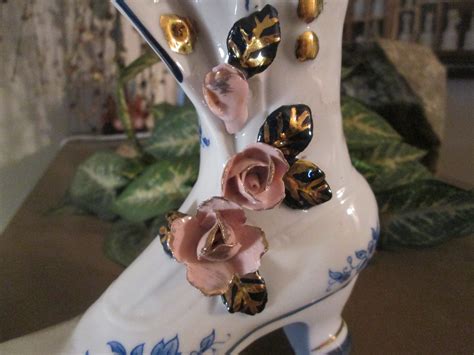 Buy Vintage Shoe Vase, Vase Collectors, Floral Supply, Flower Vase ...