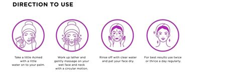 Acmed Pimple Care Face Wash for Acne Prone Skin (200grams) : Pack of 01 ...