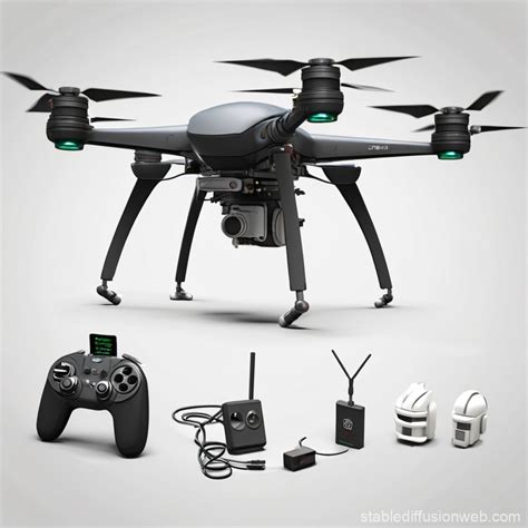 Drone Security System Storyboard | Stable Diffusion Online