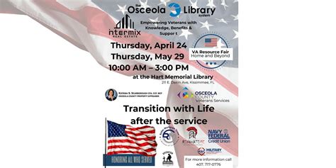 VA Resource Fair: Home and Beyond!, Hart Memorial Central Library ...