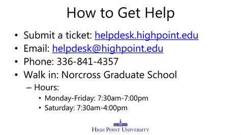 Introduction to Blackboard at HPU | PPTX