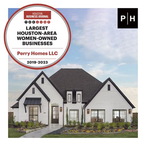 Perry Homes is thrilled to be recognized by the Houston Business ...