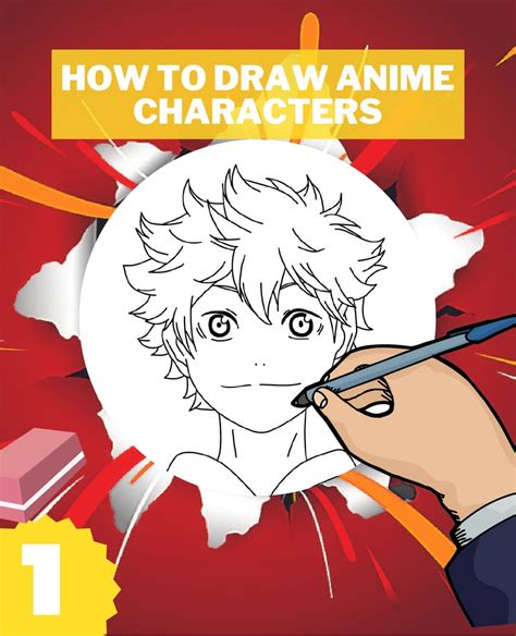 How To Draw Anime: Easy Learn To Draw Anime Characters Step By Step Detailed Tutorials For ...