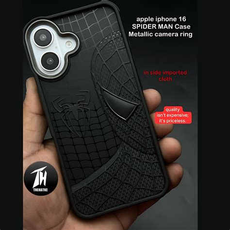 SP-Superhero Engraved logo silicon Case for Apple Iphone 16 Plus – The ...