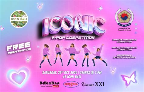 ICONIC K-Pop Competition, Jl. Danau Tamblingan No.27, Sanur, Denpasar ...