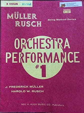 Muller Rusch String Method Series Orchestra Performance #1 - B Violin ...