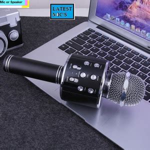 jorugo S2283 PLUS WS858_Wireless Karaoke Mic Handheld(pack of 1 ...