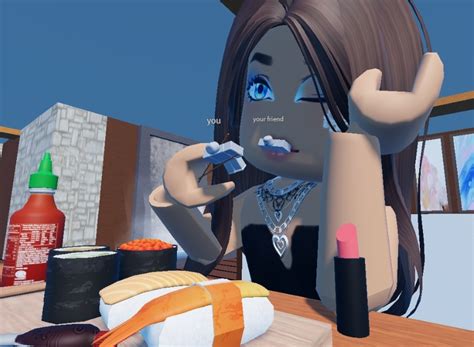 Romantic Sushi restaurant (roblox giantess vore) by ...