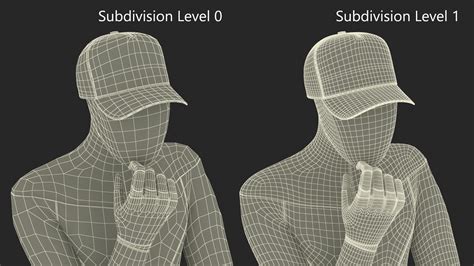 3D model Tesla Bot Standing Pose in MAGA Hat | 3D Molier International