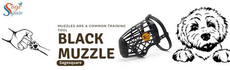 Sage Square Adjustable Strap Muzzle - Ensure Pet Safety & Comfort ...