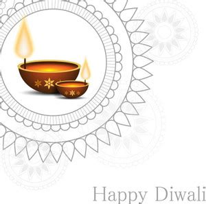 KD diya on white bg Sticker Poster|Diwali Poster Paper Print ...
