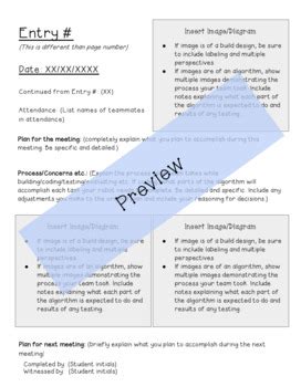 Image result for VEX Engineering Journal Samples