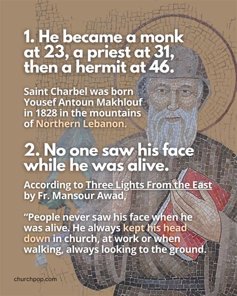 5 Fascinating Facts About Saint Charbel Makhlouf, the Miraculous ...