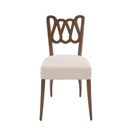 Kimbell Dining Chair with Walnut Finish & Customizable Upholstery