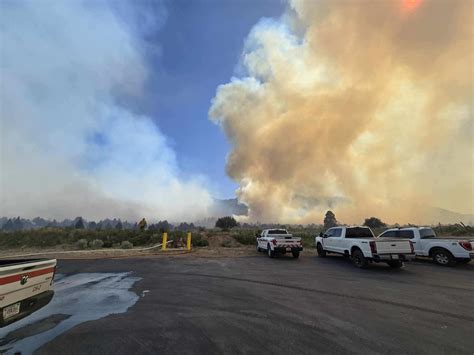 Forsyth Fire Forces Evacuations in Pine Valley, Destroys 12 Structures ...