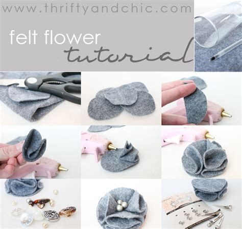 Image result for Felt Flower Tutorial