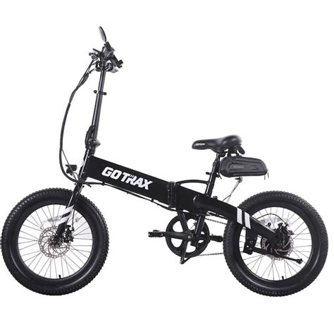 GOTRAX 20-in Adult Unisex E-bike GT-F1V2-BLACK at Lowes.com
