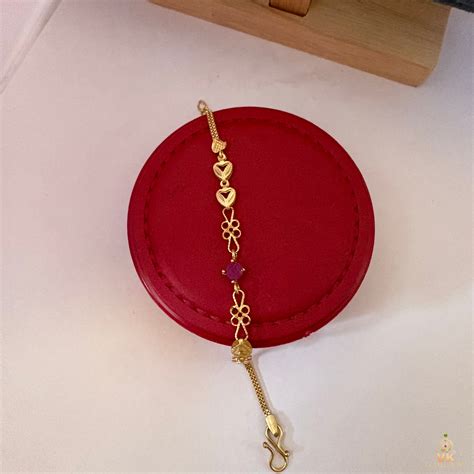 Impon Ruby stone bracelets