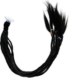 Hybrid Motors Motorcycle Helmet Hair Braid Ponytail Tails for any ...