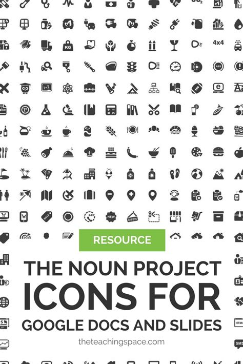 The Noun Project Icons for Google Slides and Google Docs — The Teaching Space
