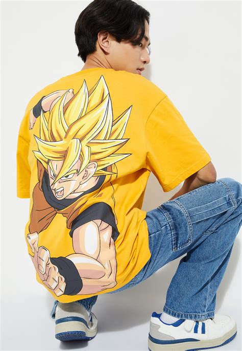 Buy URB_N Men Oversized Dragon Ball Z T-shirt Online at just Rs. 699.0 ...