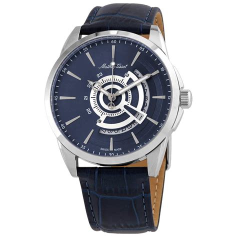 Mathey-Tissot Analog Blue Dial Men's Watch-H711ABU : Amazon.in: Fashion