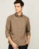 Buy Brown Shirts for Men by BOSSINI Online | Ajio.com