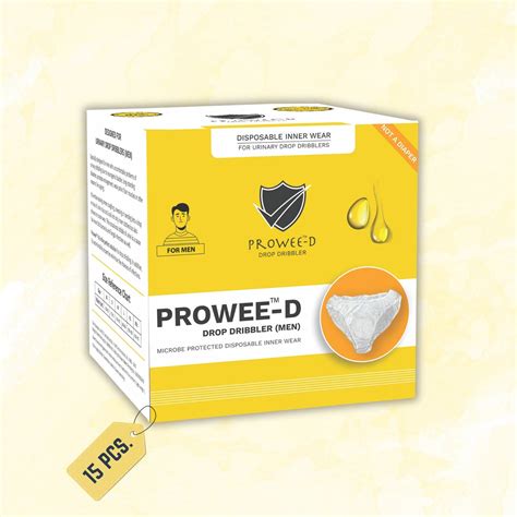 Prowee Disposable Drop Dribbler Customised Men briefs for Dribbling (S ...