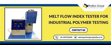 Melt Flow Index Tester for Industrial Polymer Testing