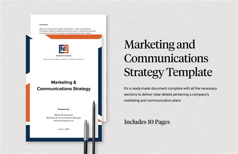 Communication Strategy Template Examples 的图像结果